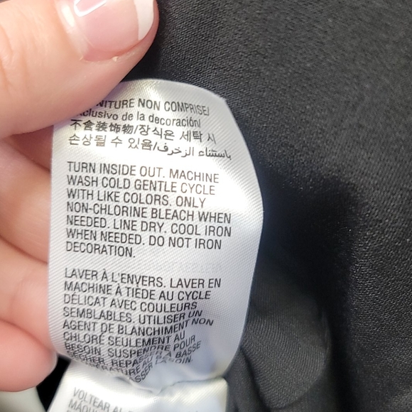 Thalia Sodi Black Wrap Dress Size XS - Picture 10 of 11